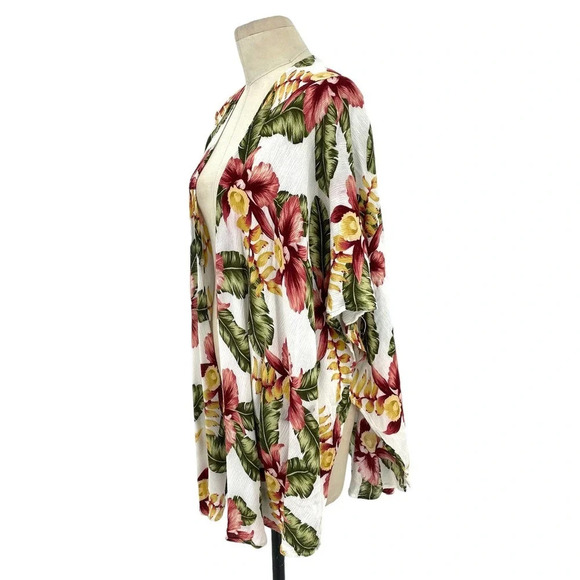 Show Me Your Mumu Kimono in Aloha Bloom Cloud Print Tropical Size Small - Picture 7 of 9
